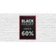Panneau suspendu Black Friday -60%