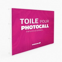Toile pour photocall