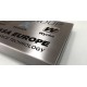 Plaques en acier gravées