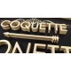 Enseigne panneau bois neuf retro vintage