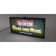Caisson lumineux LED mince